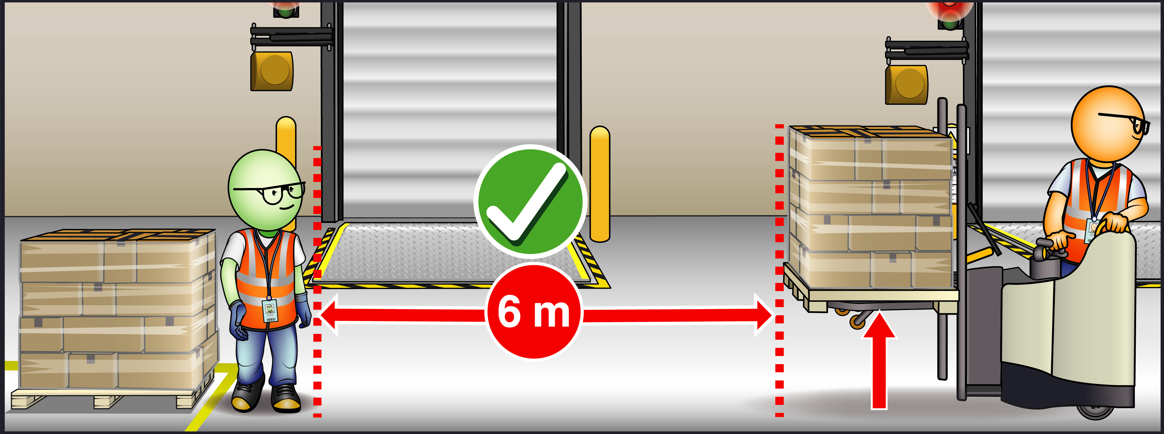 Forklift truck image
